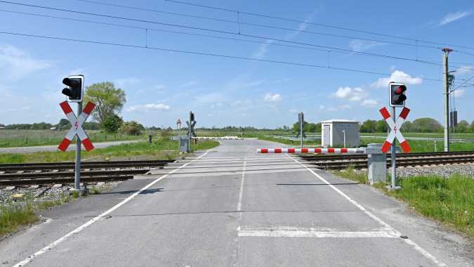 cruzar vías del tren