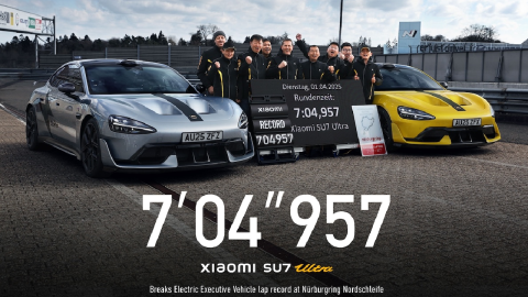 Xiaomi SU7 Ultra tiene una potencia de más de 1500 caballos de fuerza.