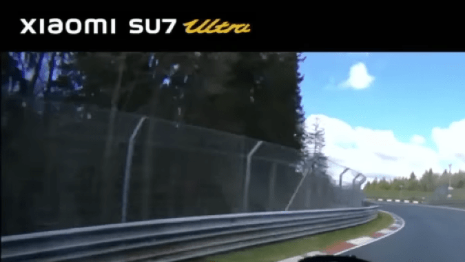 Xiaomi SU7 Ultra es el auto eléctrico más rápido en Nürburgring.