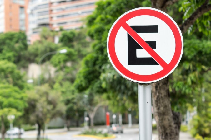 estacionamiento prohibido