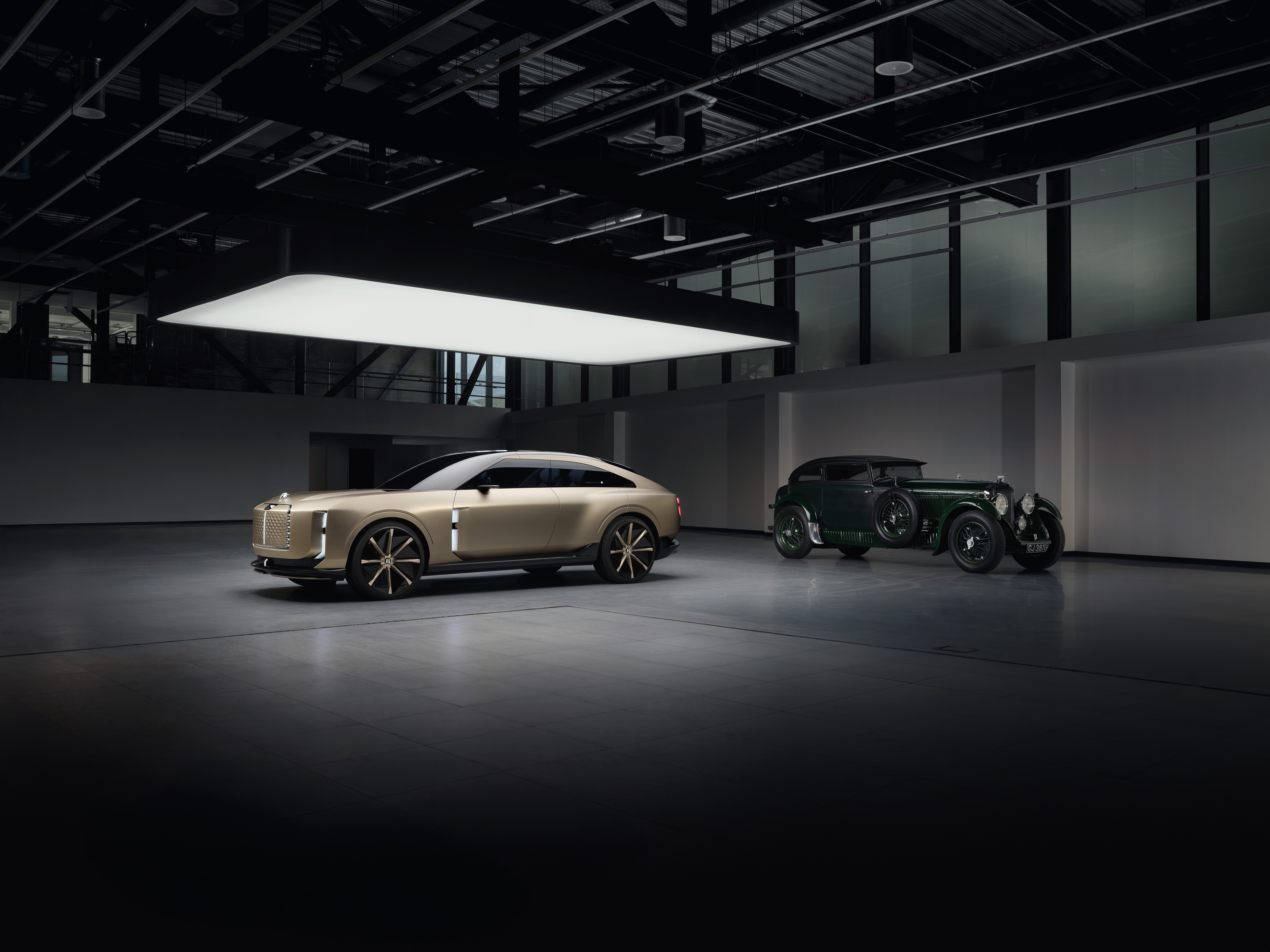 Bentley EXP 15 concept está inspirado en el Speed ​​Six Gurney Nutting Sportsman de 1930.
