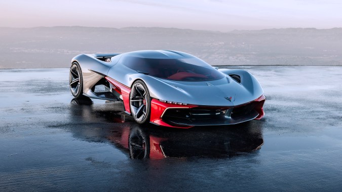 Corvette California Concept es un hipercoche para paseo.
