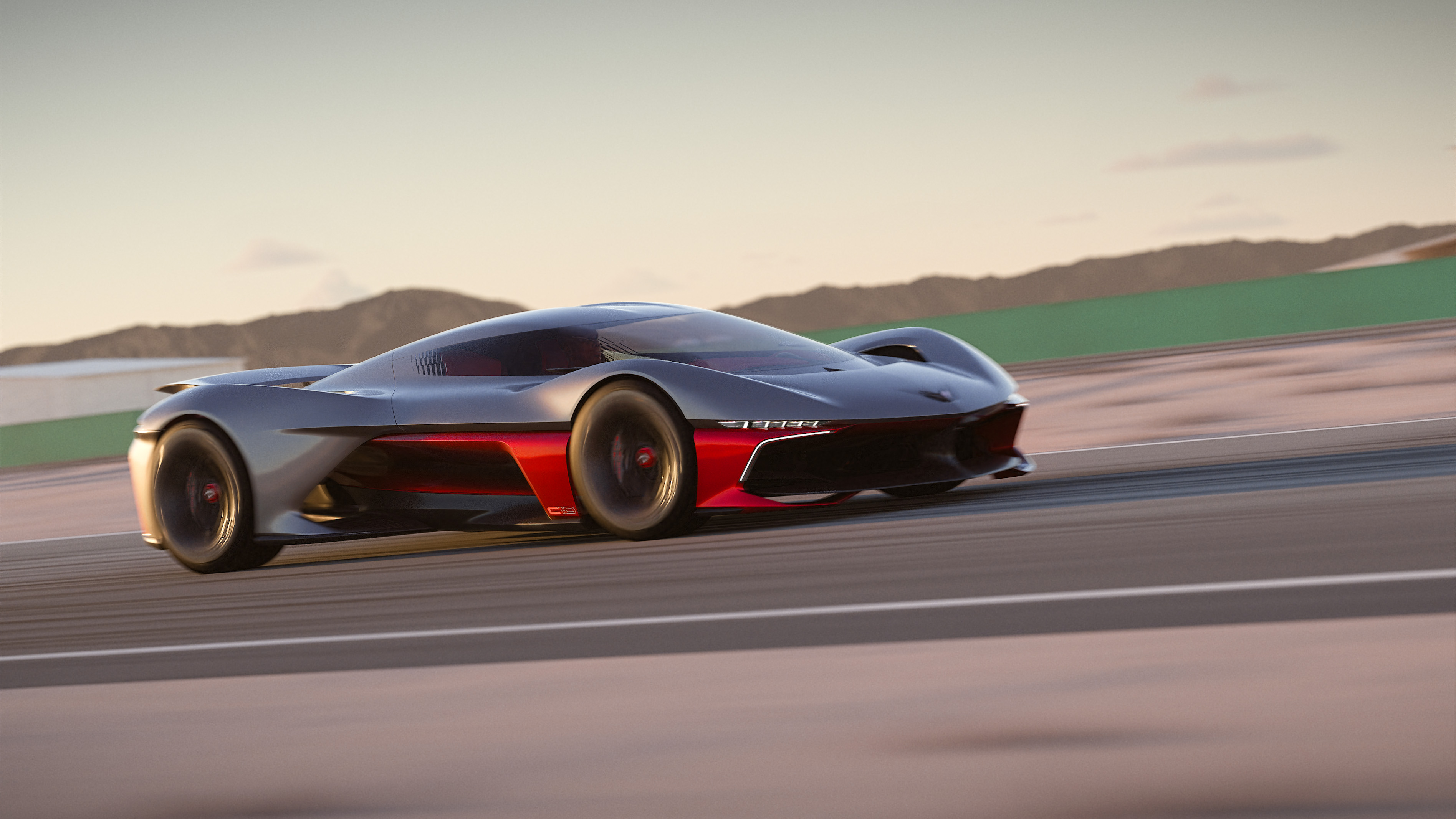 Corvette California Concept está pensado para ser eléctrico.