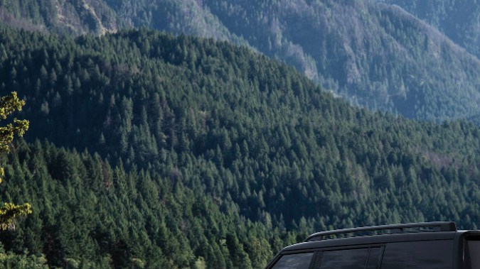 Ford Bronco New Energy tiene capacidades todoterreno.