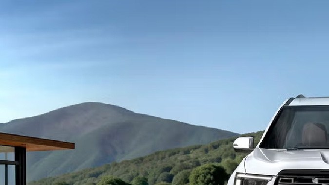 GMC Acadia Denali Ultimate 2026 tiene una parrilla cromada exclusiva.