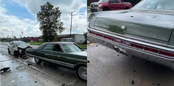 Cómo un auto clásico superó a un moderno en un accidente en Michigan.