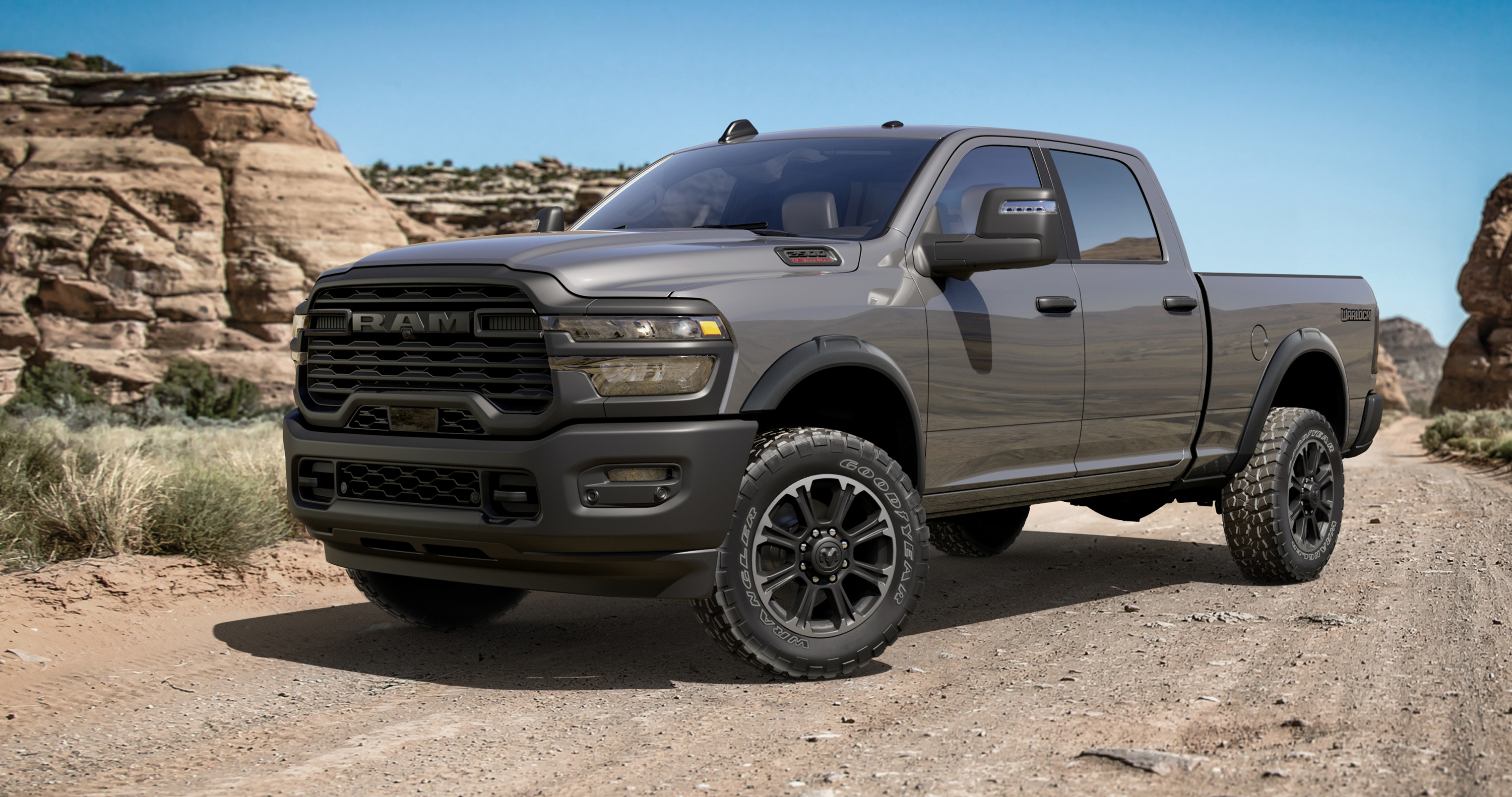 Ram 2500 Heavy Duty Warlock 2026 es una versión todoterreno de Ram.