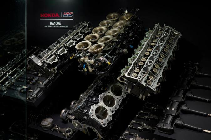 El último motor V10 de Senna a subasta.