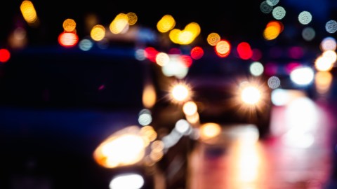 conducir de noche