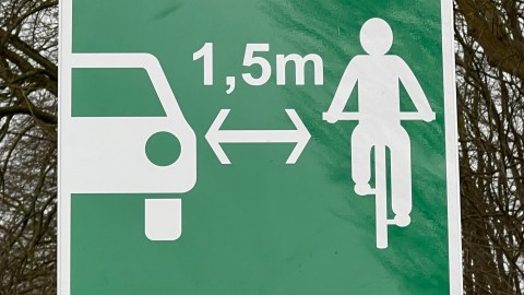 Conducir cerca de ciclistas