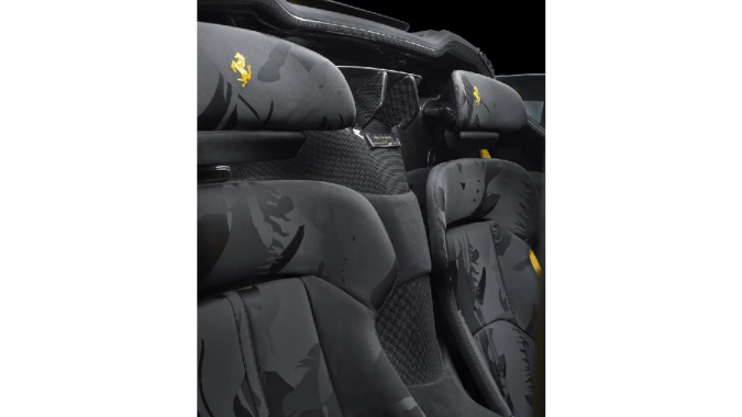 Ferrari Daytona SP3 Tailor Made tiene un interior único.