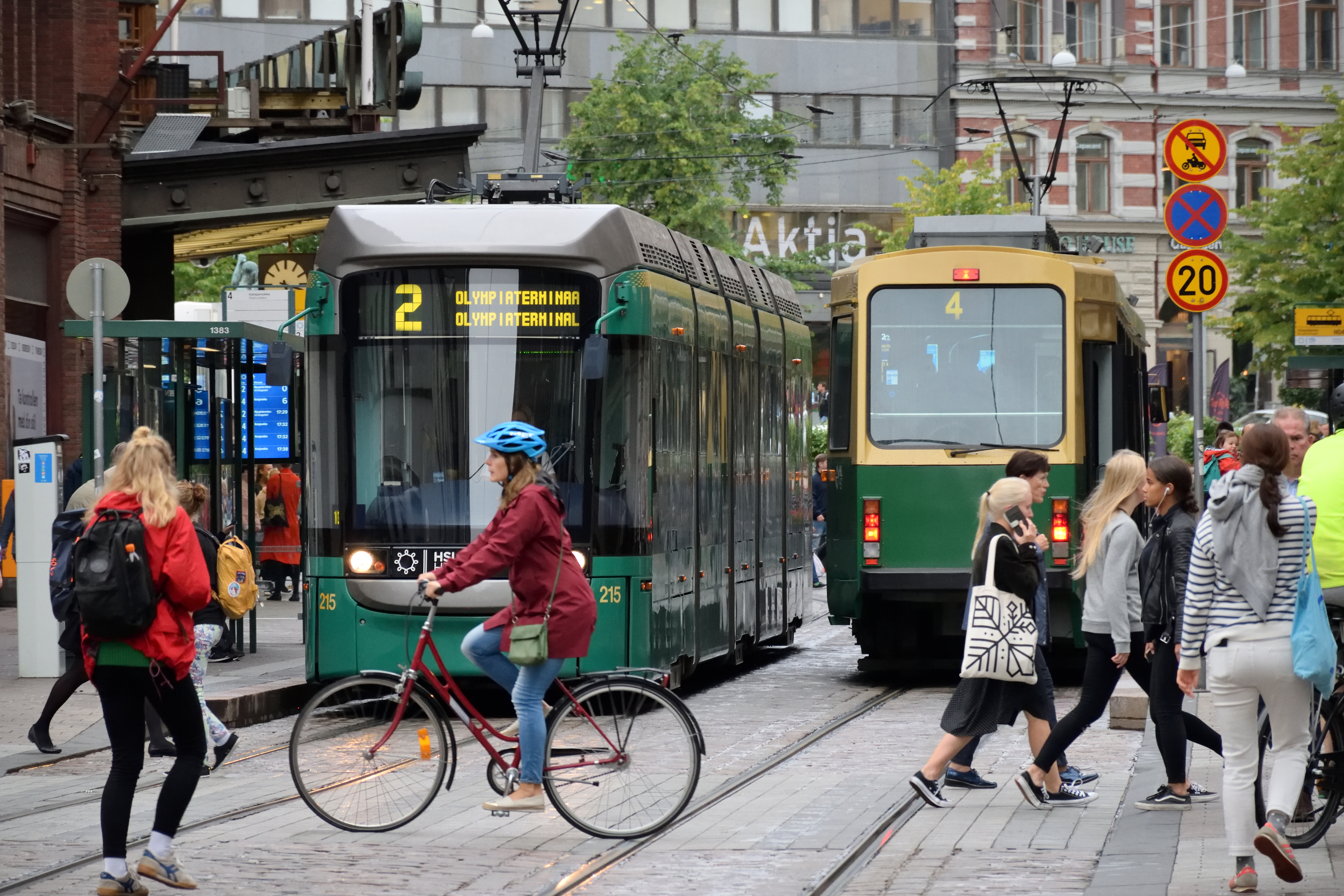 Helsinki es una ciudad con una de las mejores infraestructuras de transporte.