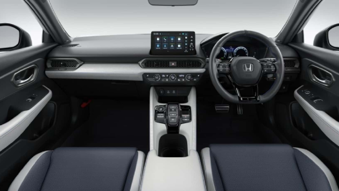 Honda Prelude 2026 tiene un interior minimalista.