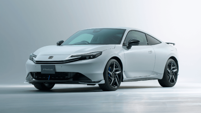 Honda Prelude 2026 tiene varios elementos del Civic Type R.