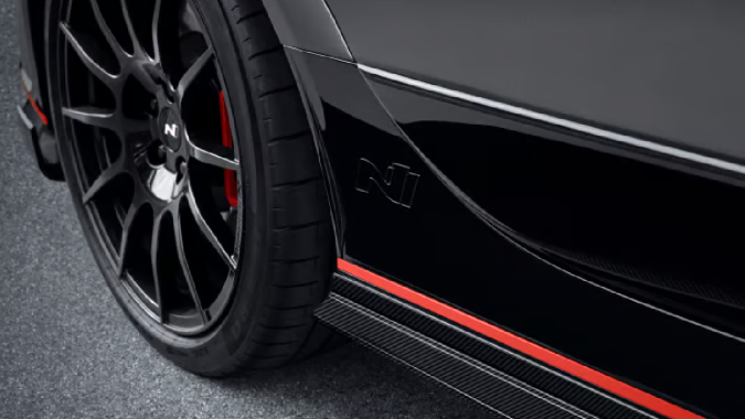 Hyundai Ioniq 6 N tiene disponible un paquete de alto rendimiento.