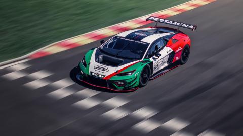 Lamborghini Temerario GT3 está listo para las pistas.
