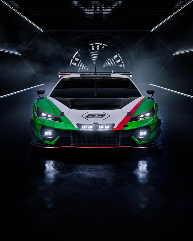 Lamborghini Temerario GT3 fue rediseñado para competición.