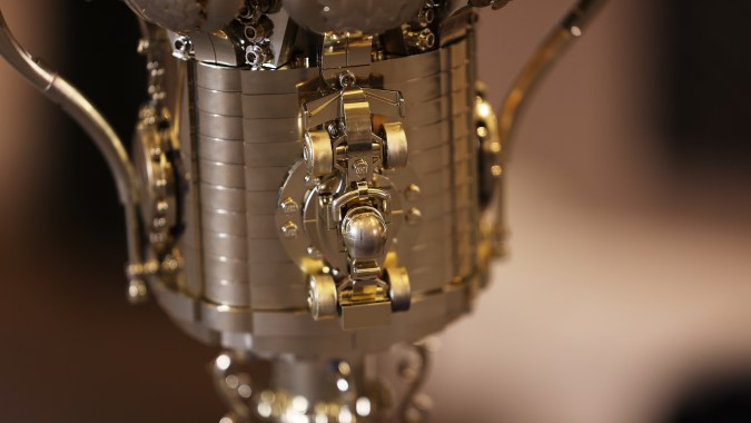 Trofeos de Lego, Gran Bretaña de Fórmula 1 tiene detalles únicos.