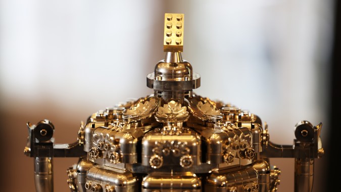 Trofeos de Lego, Gran Bretaña de Fórmula 1 tiene diferentes detalles de Lego y F1.