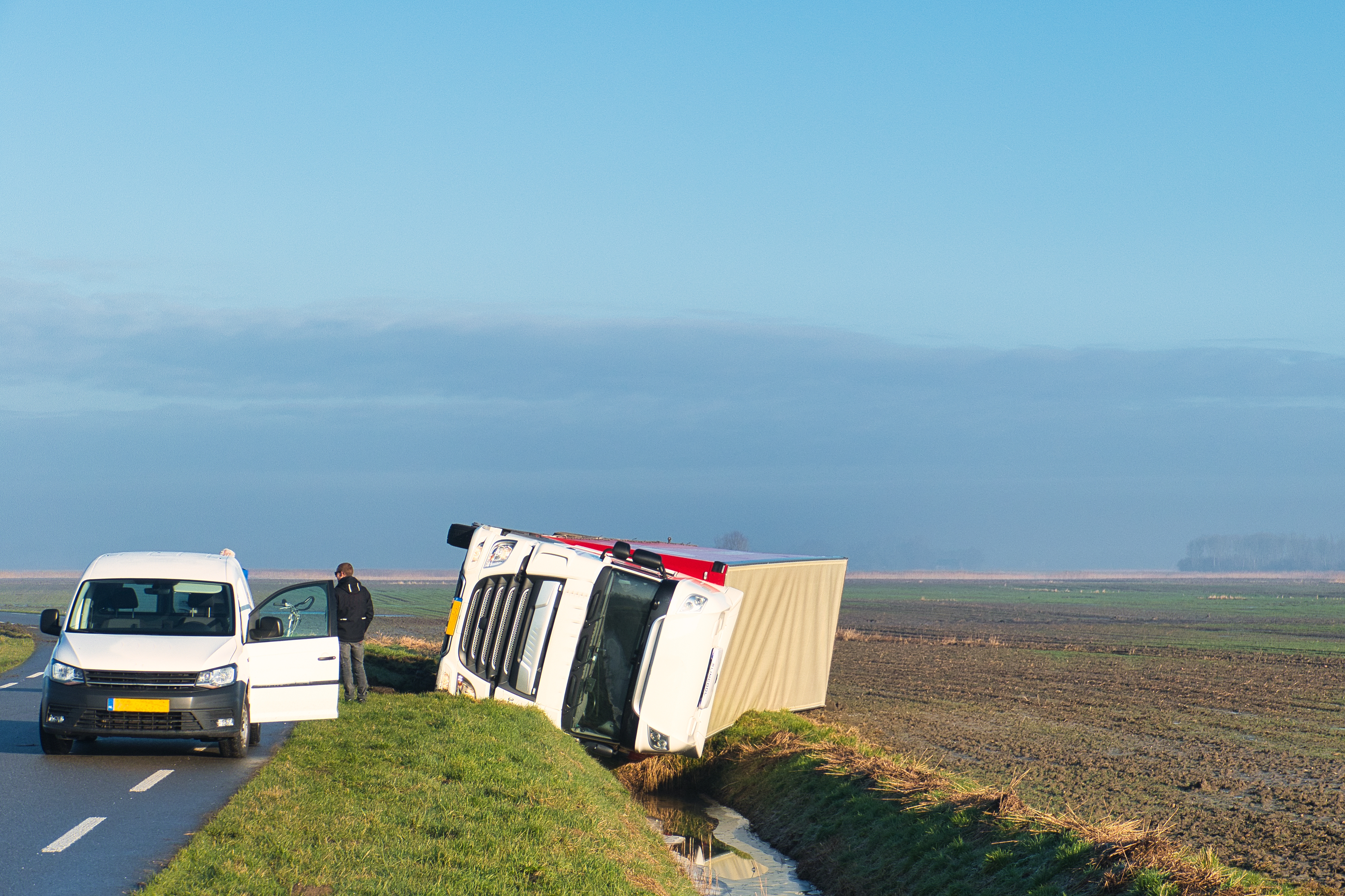accidente conductor comercial cdl