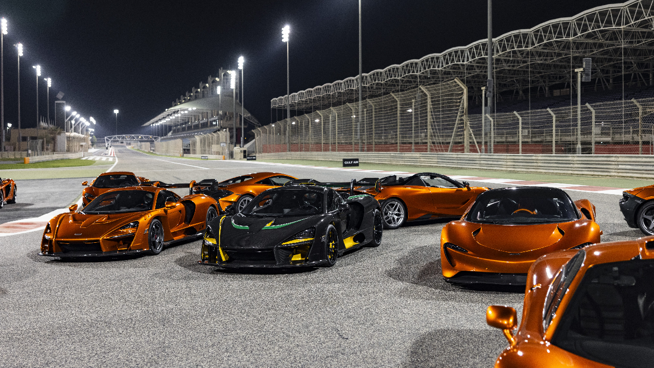 La colección de autos McLaren está conformada por 20 vehículos.