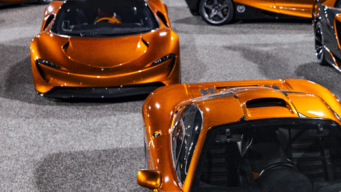 En la colección de autos McLaren destacan joyas como el F1, el P1, GTS, Senna y muchos más.