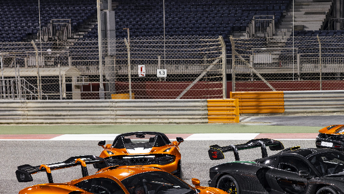 La colección de autos McLaren perteneció a Mansour Ojjeh, copropietario fallecido de McLaren.