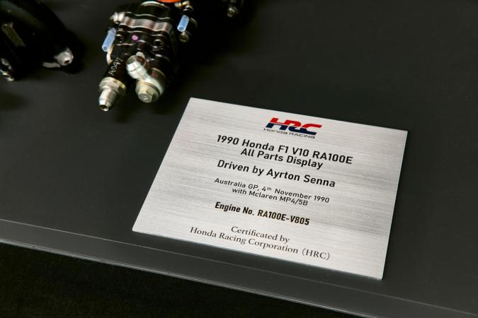 Subastarán motor Honda de Senna campeón.