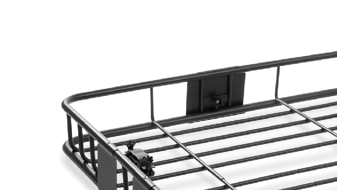 Portaequipajes de techo Arksen tiene un diseño tradicional de rejilla.