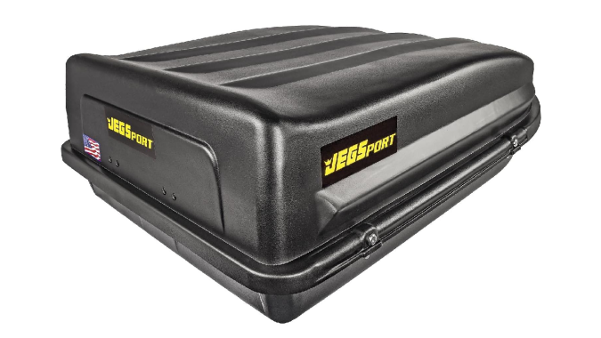 Portaequipajes de techo Jegs es una solución económica.