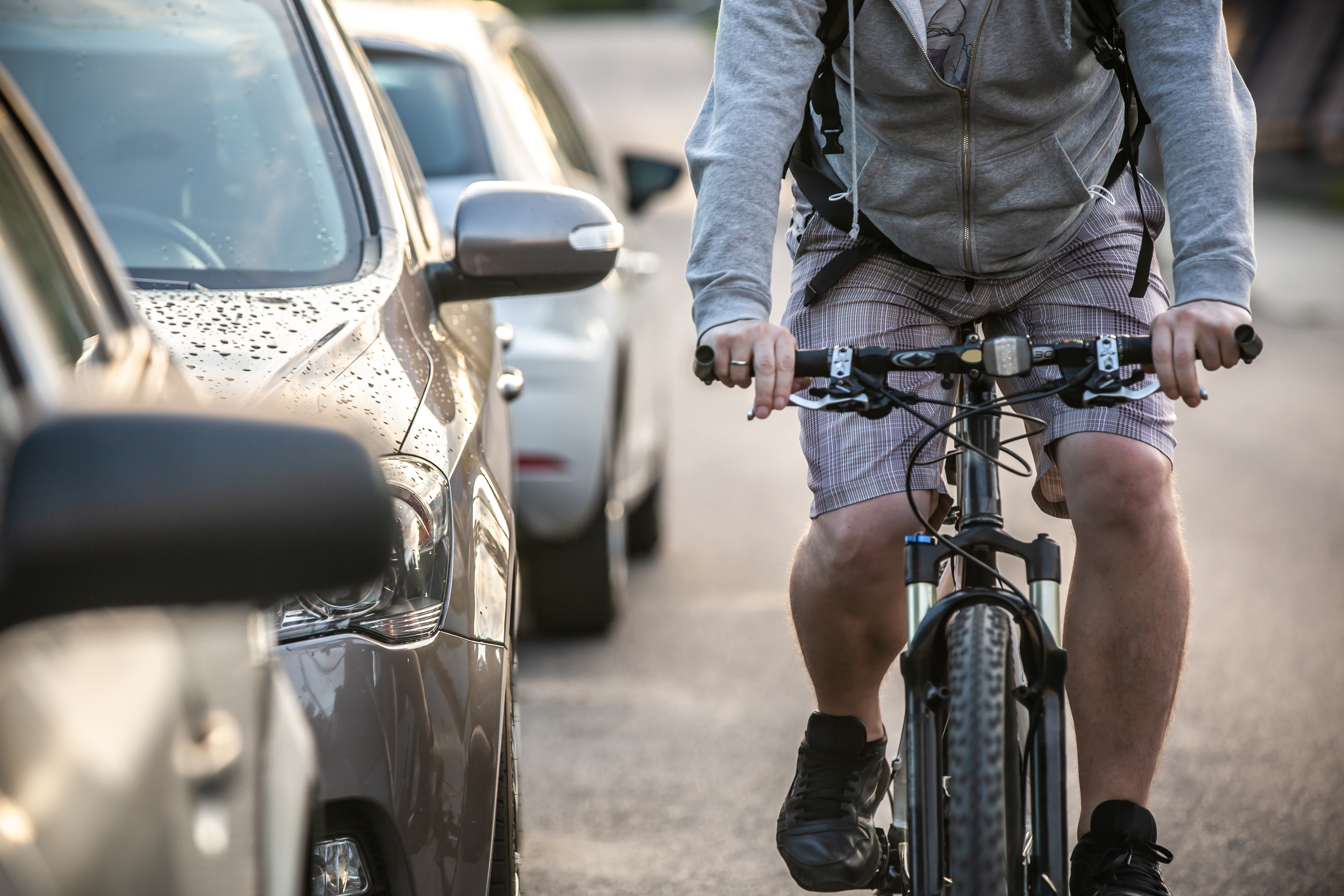 derecho a paso ciclistas