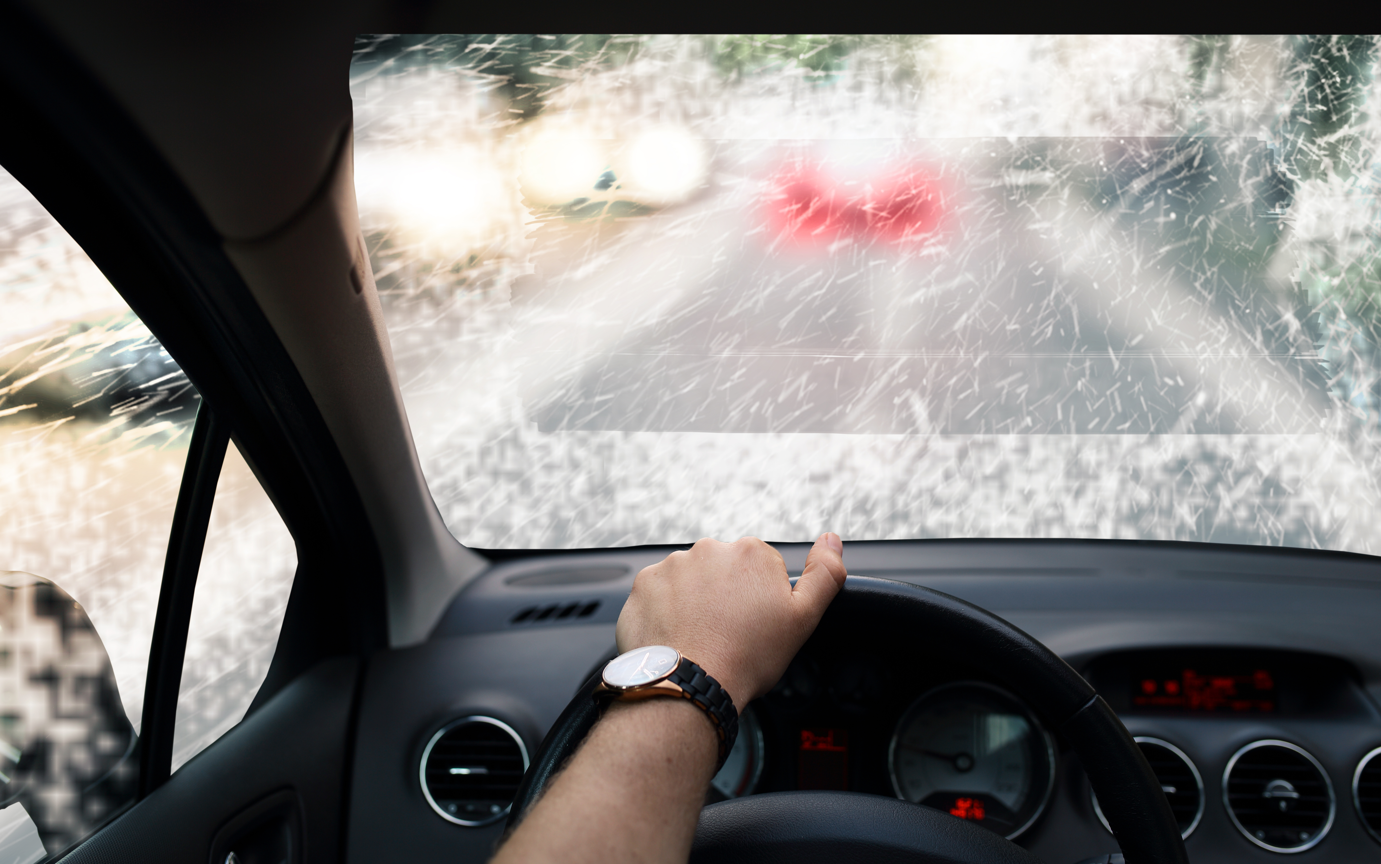 reducir velocidad ante clima adverso