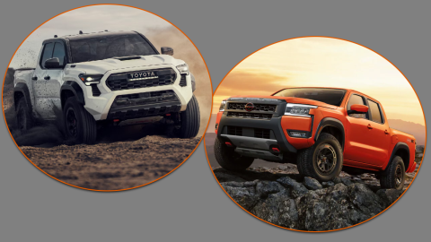 Toyota Tacoma y Nissan Frontier son las camionetas pick-ups extranjeras más vendidas en Estados Unidos.