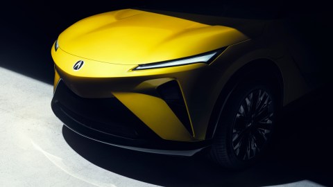 Acura RSX Prototype tiene un aspecto con perfil alto.