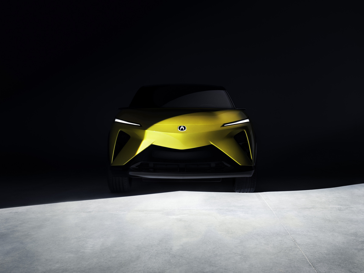 Acura RSX Prototype tiene un frontal deportivo.