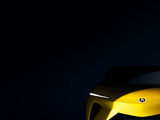 Acura RSX Prototype tiene un frontal deportivo.