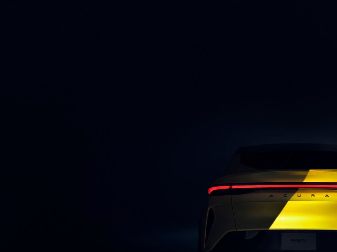 Acura RSX Prototype tiene un diseño aerodinámico.