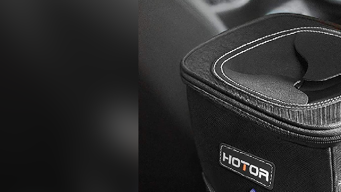Bote de basura para auto Hotor es de las mejores del mercado.
