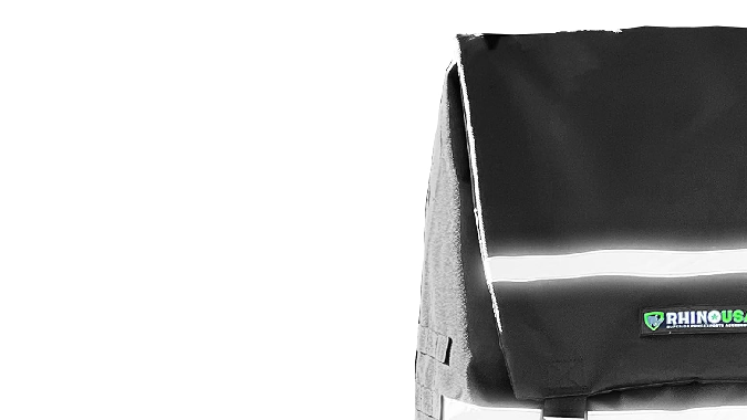 Bolsa de basura para autos Rhino USA es ideal para los viajes.