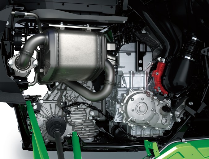Fotografía del motor Kawasaki Teryx H2