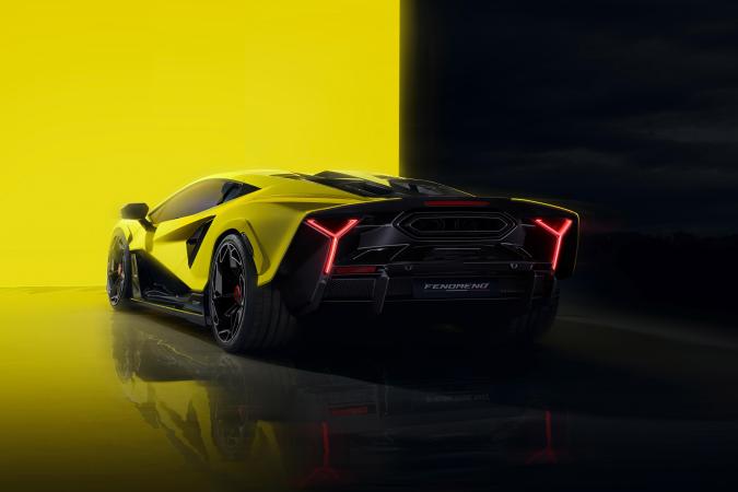Lamborghini Fenomeno tiene un diseño único.