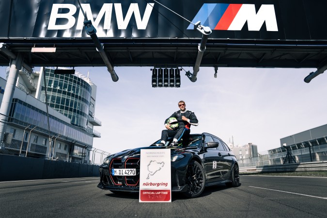 BMW M3 CS Touring logró un tiempo de vuelta de 7:29:49 en Nürburgring.
