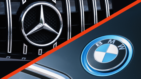 Las marcas alemanas Mercedes-Benz y BMW se destacan por su lujo y tecnologías innovadoras.