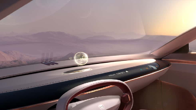Buick Electra Orbit Concept está enfocado en la comodidad.