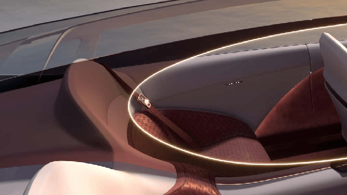 Buick Electra Orbit Concept tiene espacio para cuatro personas.