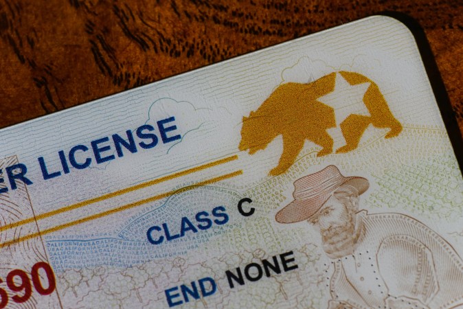 licencia después de examen de manejo