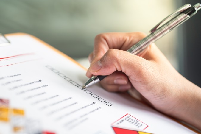 requisitos para el examen de manejo