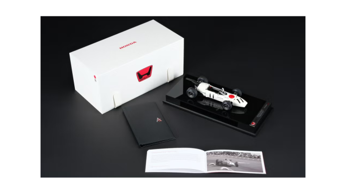 Honda F1 RA272 de 1965 modelo a escala será solo para coleccionistas.