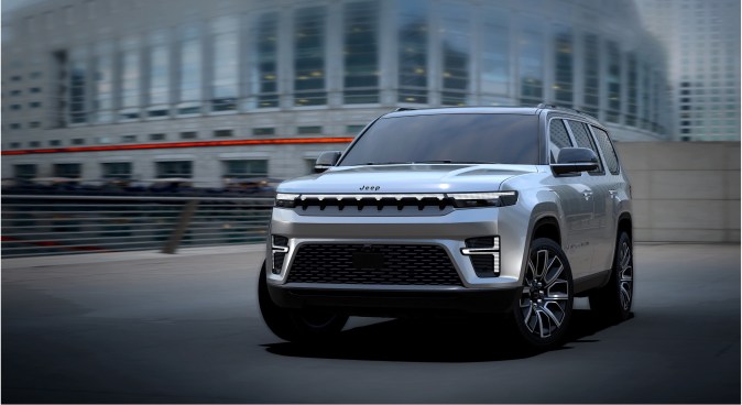 Jeep Grand Wagoneer 2026 será presentada a finales de 2025.