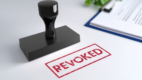 licencia revocada